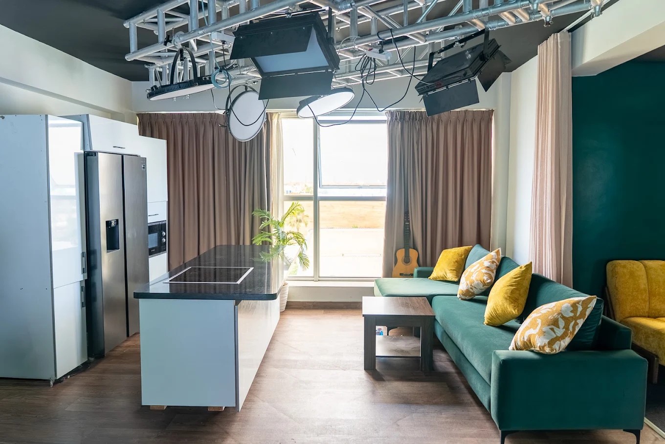 Espace lounge et cuisine BLUPROD