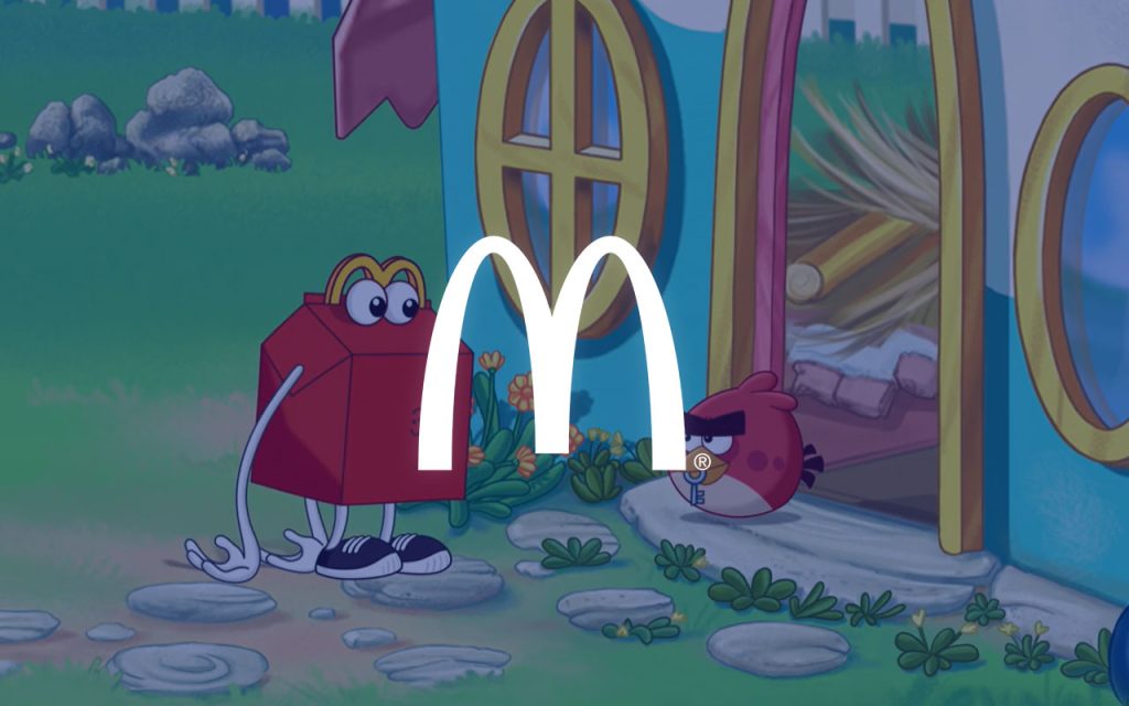 Angry Birds and McDonald's Cartoon Thumbnail